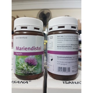 Bổ gan Sanct Bernhard Mariendistel lọ 90 viên của Đức
