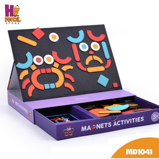 Bộ Đồ Chơi Xếp Hình Nam Châm Mideer Chủ Đề Hoạt Động