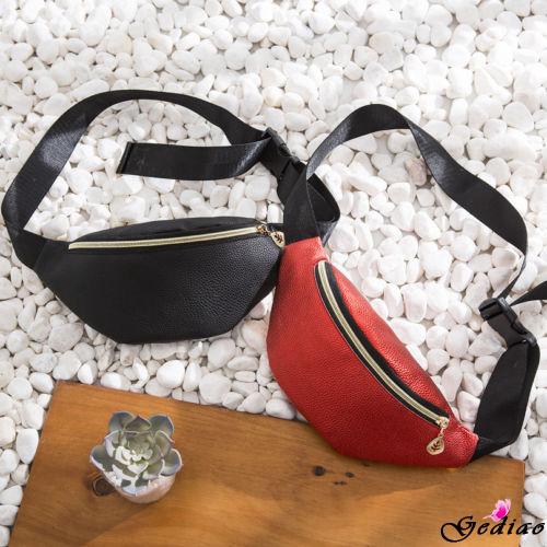 Ged♥Women Waist Fanny Pack Belt Bag Travel Hip Bum Bag Small Purse Chest Pouch