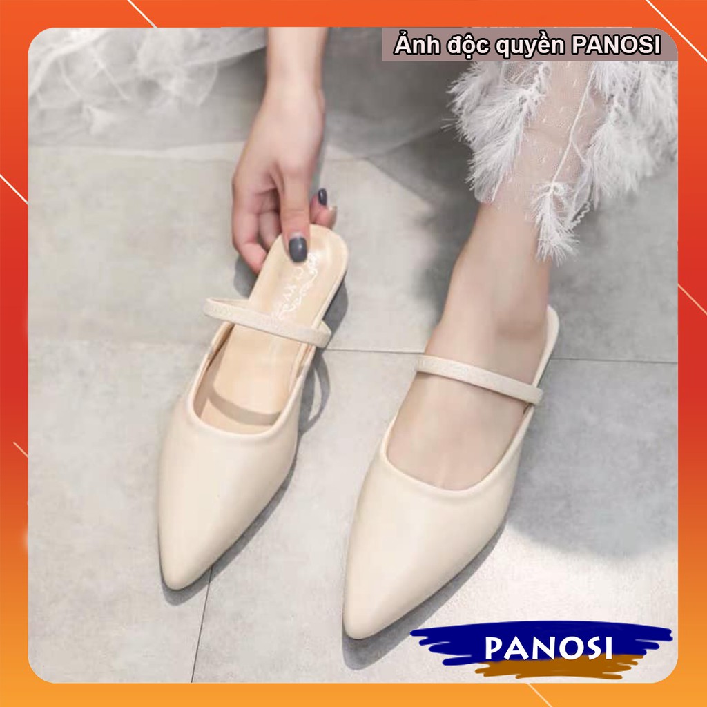 Giày nữ công sở kiểu sục nhọn dây sang trọng | BigBuy360 - bigbuy360.vn