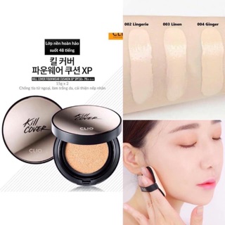 Cushion Clio set 1 hộp full tặng kèm 1 lõi