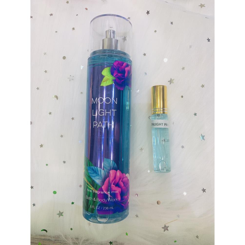 (10ML)XỊT THƠM BATH&BODYWORKS MOONLIGHT PATH