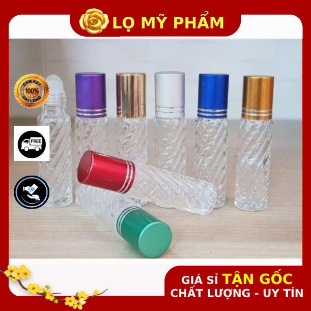 Lọ Chiết Nước Hoa ❤ GIÁ TỐT NHẤT ❤ Lọ chiết nước hoa bi lăn 10ml đựng dầu thơm , phụ kiện du lịch