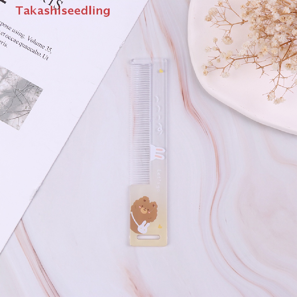 Lược Đuôi Nhọn Chống Tĩnh Điện Thiết Kế Hình Hoạt Hình Dễ Thương Dành Cho Bé Gái