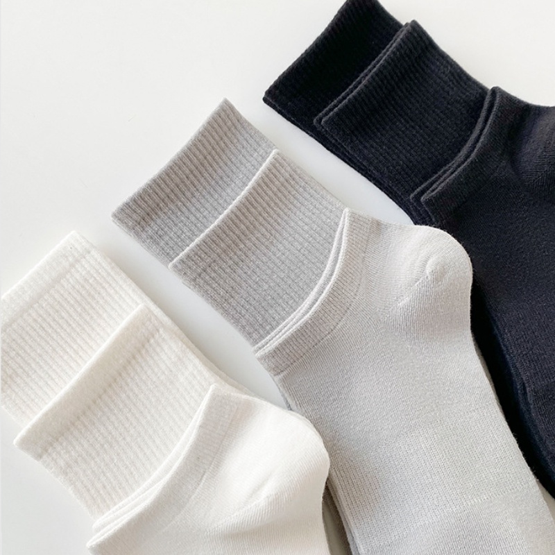 Vớ thể thao FHYL cổ cao/ vừa/ thấp cotton khử mùi nhiều màu sắc tùy chọn thời trang mùa hè dành cho nam