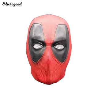 😈Halloween Masquerade Latex Mask Deadpool Face Head Cover Costume