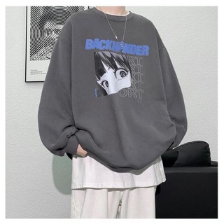 Áo Sweater, áo nỉ cổ tròn  Form Rộng Unisex In Hình BLACKHANDER unisex cho nam nữ