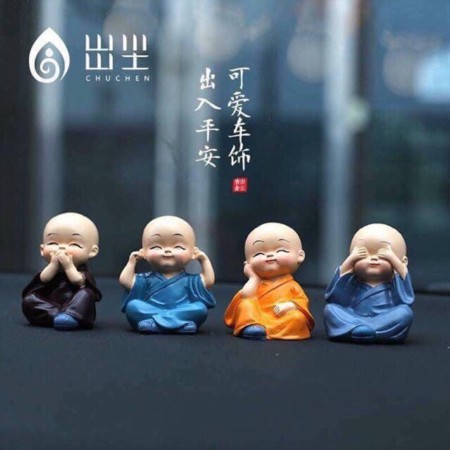 Trọn bộ tượng TỨ ĐẠI GIAI KHÔNG (4 VỊ SƯ)