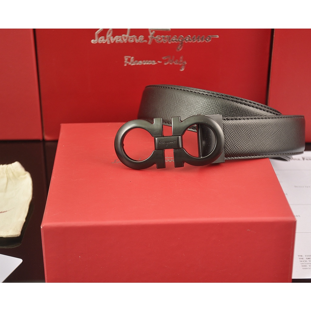 !Ferragamo! Thắt Lưng Da Thời Trang Công Sở Thanh Lịch Cho Nam Và Nữ