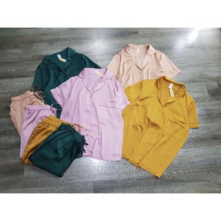 Bộ lụa vic vải dư xịn xò chạm mát rủ mềm mê