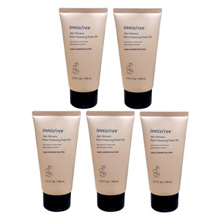Combo 5 Tuýp Sữa Rửa Mặt Innisfree Jeju Volcanic Pore Cleansing Foam EX 150ml [Mẫu Mới]