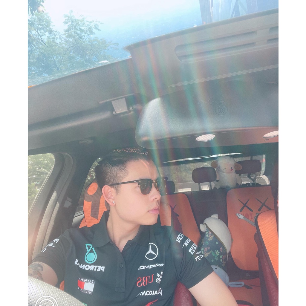 Áo Polo Racing AMG-Mercedes Fomula One Team