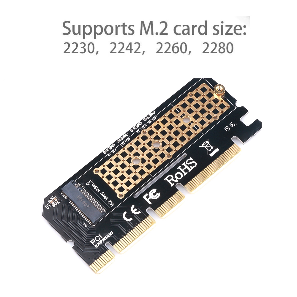 Thẻ mở rộng chuyển đổi M.2 NVME SSD NGFF sang PCIE 3.0 X16 cho máy tính