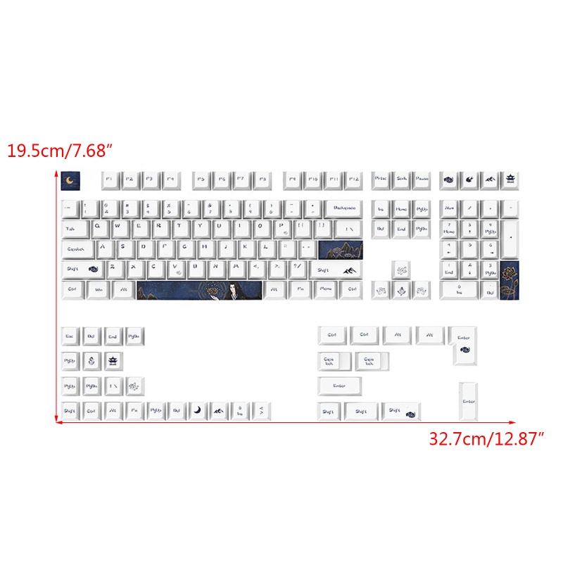 Nút Bàn Phím 130 Độ Cho 61 68 75 84 980 104 108