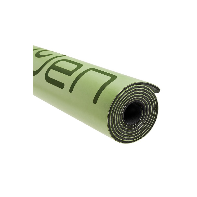 Thảm tập yoga gym cao su cao su thuần chay hoạ tiết cỏ 4 lá Vegan Caper Clover Mat