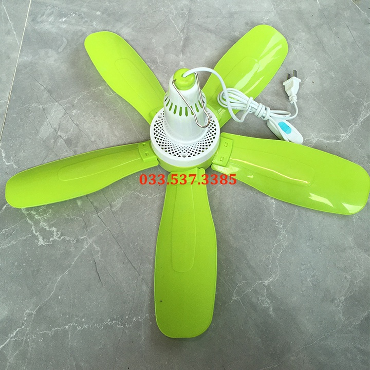 Quạt trần mini, quạt màn 5 cánh 50cm