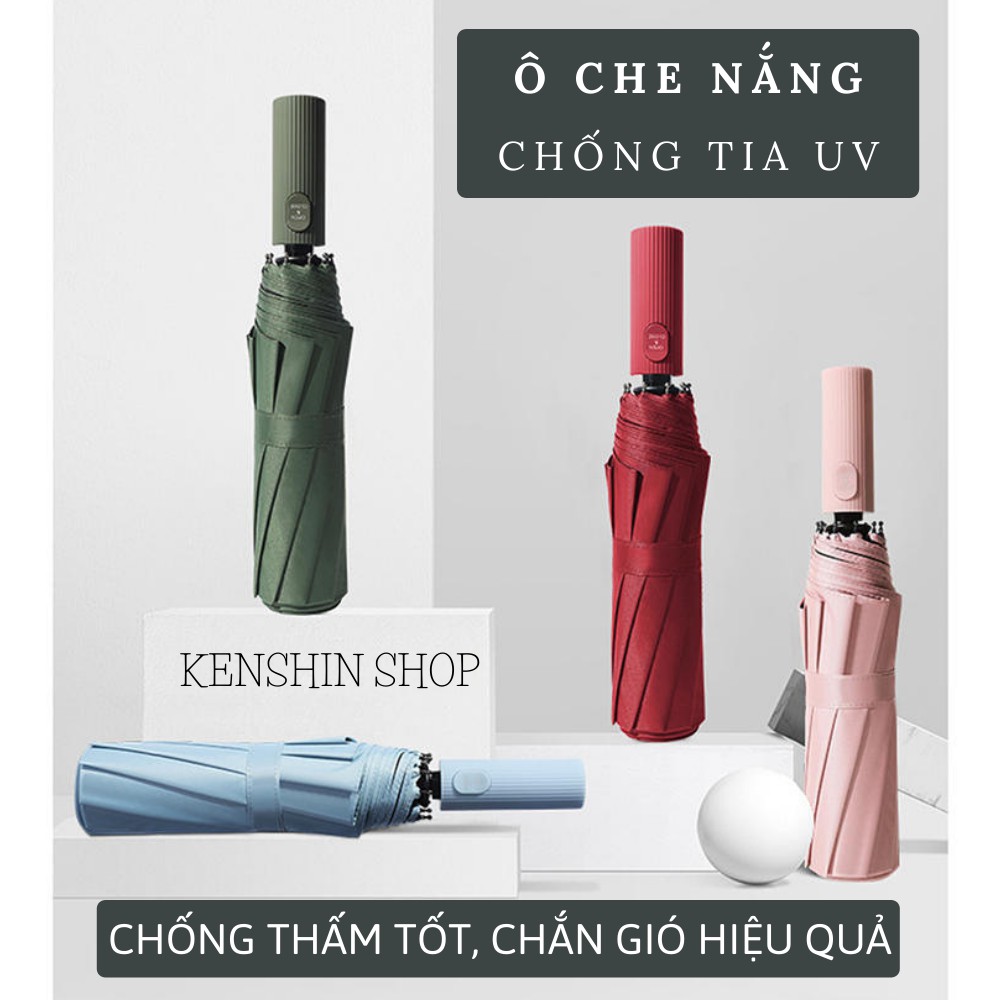 Ô Dù, Ô Dù Gấp Gọn Che Mưa Chống Nắng Cao Cấp KENSHIN SHOP