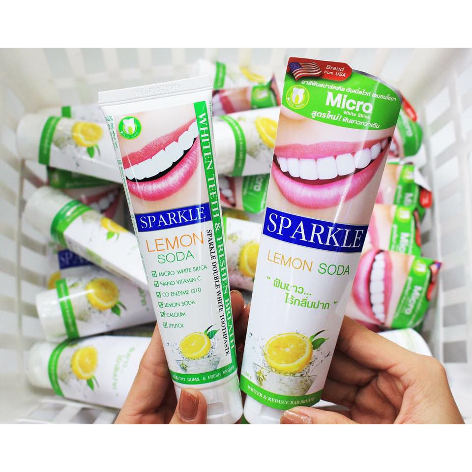 Kem đánh răng siêu siêu trắng SPARKLE