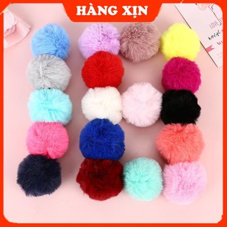 Cục bông siêu mềm trang trí túi xách, áo mũ cho các bạn nữ khéo tay