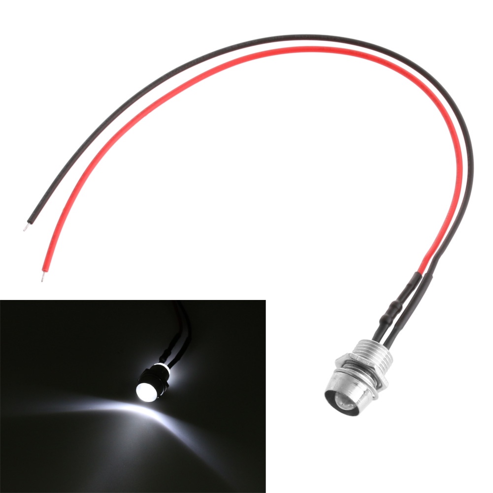 Đèn LED Cảnh Báo 12V Siêu Bền Chống Thấm Nước Gắn Bảng Điều Khiển Xe Hơi / Tàu Thuyền / Xe Tải