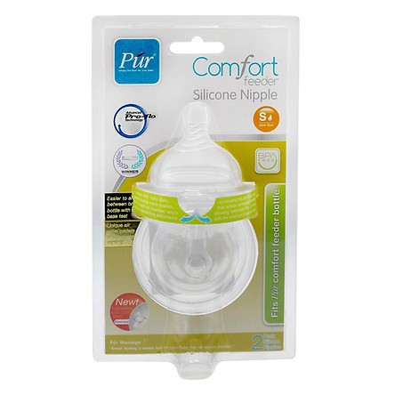 Vỉ 2 núm cho bình miệng rộng Comfort Feeder