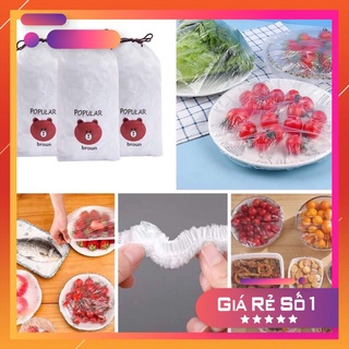 100 MÀN BỌC THỰC PHẨM [ HÌnh Gấu ] [ Co giãn ] [ Bảo quản thức ăn - Ủ Bánh- Ủ Bột ] [ 100% PE An toàn sức khỏe ]