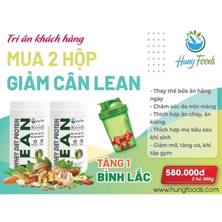 SỮA HẠT GIẢM CÂN CAO CẤP LEAN CỦA HUNGFOODS