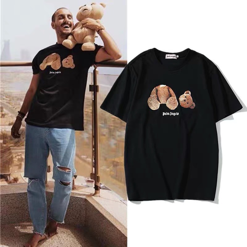 Áo thun tay lỡ Palm Angels, áo thun nam nư unisex, streetwear_vn | BigBuy360 - bigbuy360.vn