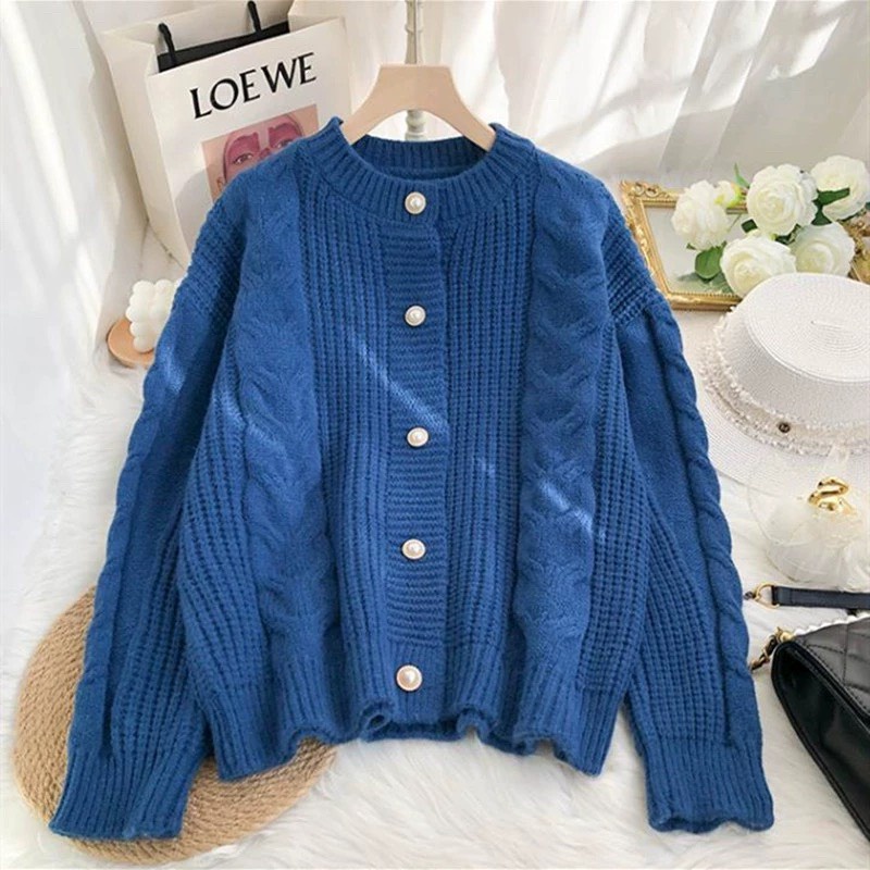 Áo len cardigan nữ, áo len form rộng nữ hàn quốc chất len mềm mịn phong cách trẻ trung mẫu mới thu đông 2021 Oanh Shop | BigBuy360 - bigbuy360.vn