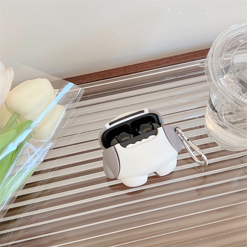 Vỏ Bảo Vệ Hộp Sạc Tai Nghe bluetooth Không Dây OPPO ENCO X Bằng Silicon Mềm Họa Tiết Hoạt Hình 3D Dễ Thương