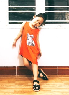 Đầm Gap bé gái