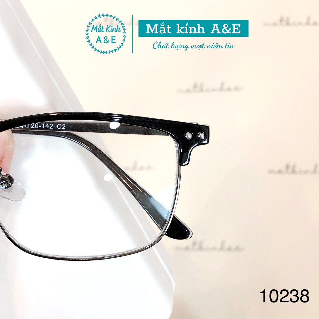 Gọng kính cận nam nữ AMIE Eyewear kính mắt vuông gọng nhựa kiểu dáng màu sắc thời trang 10238