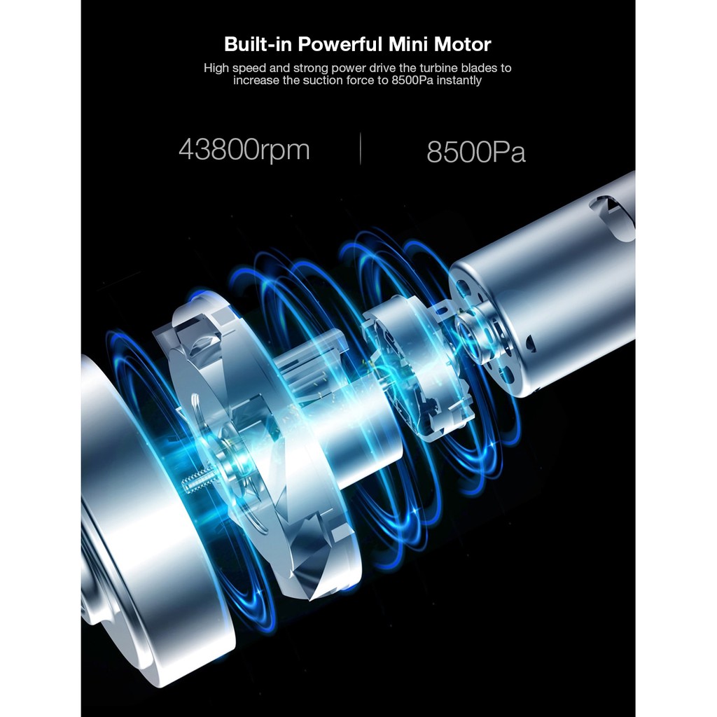 Máy hút bụi cầm tay không dây cao cấp Deerma VC01 | BigBuy360 - bigbuy360.vn