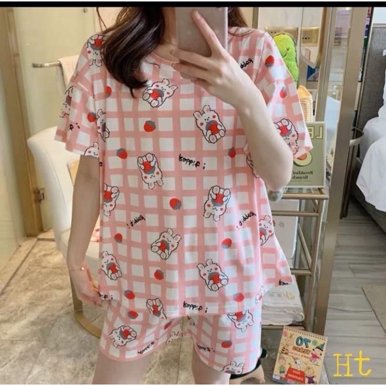 Bộ ngủ kẻ gấu HT12 0622