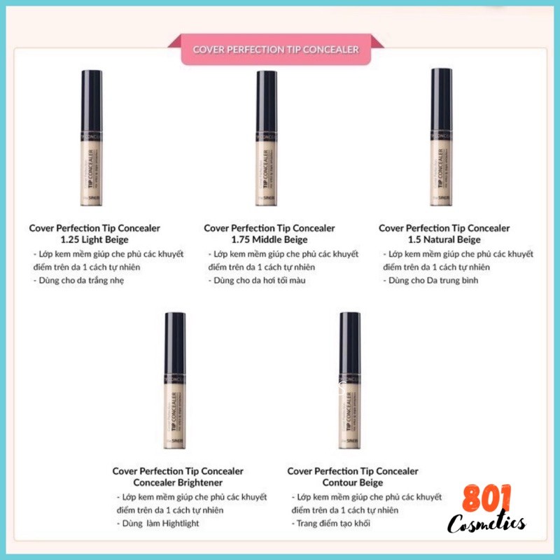 Kem che khuyết điểm The Saem / Kem che khuyết điểm nâng tông da 🎗 | BigBuy360 - bigbuy360.vn