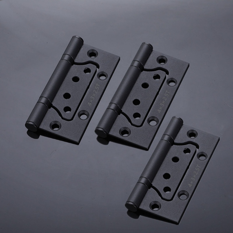 Bản Lề Cửa Dày Dặn Từ Tính Màu Đen / Bạc Tiện Dụng