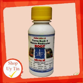 - Phân bón lá cao cấp siêu ra rễ Terra Sorb 4 Root chai 100ml chất lượng.