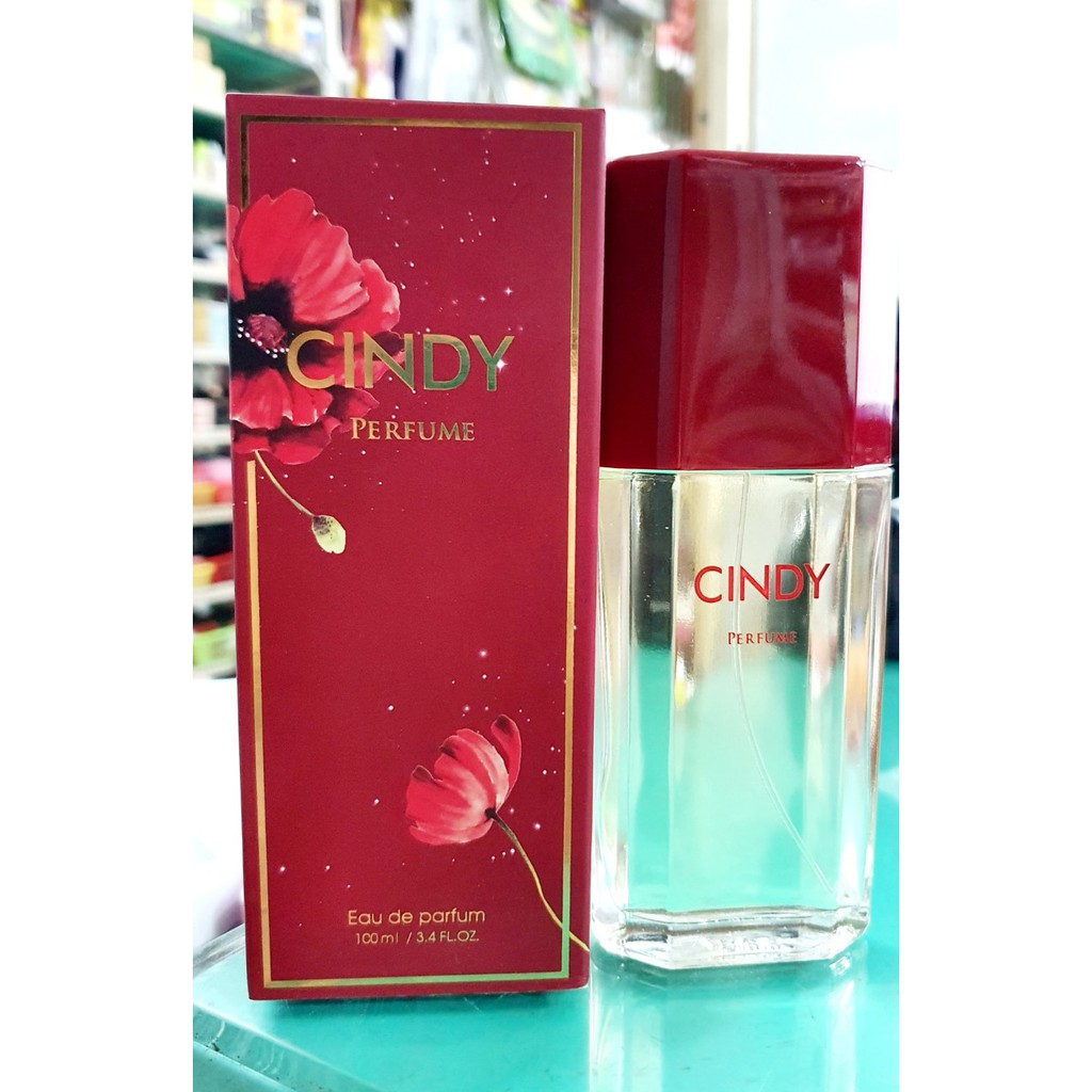 Thơm Cindy Perfume Eau De Parfum 100ml Đỏ