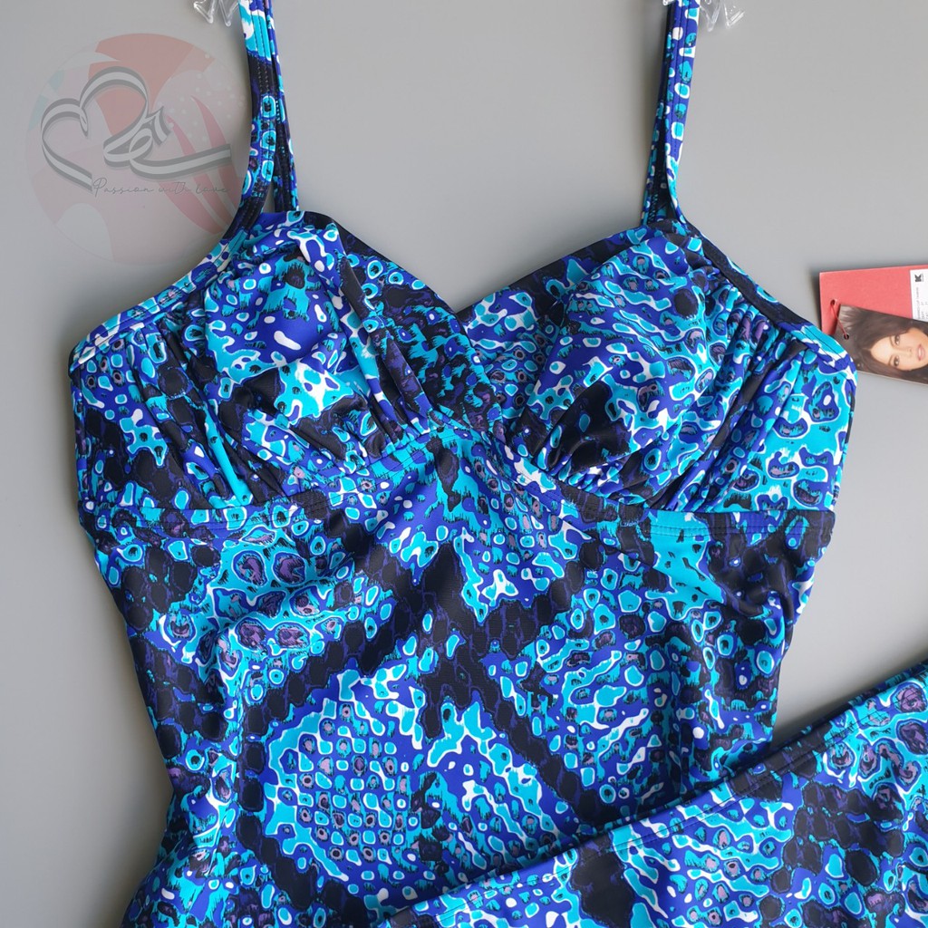 Bộ bơi hai mảnh áo dây cách điệu ngực Sofia xuất khẩu Châu Âu