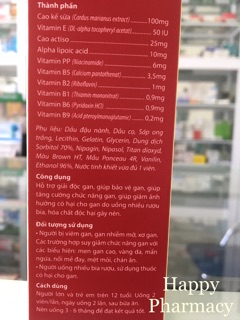 Viên Giải Độc Gan Detocap