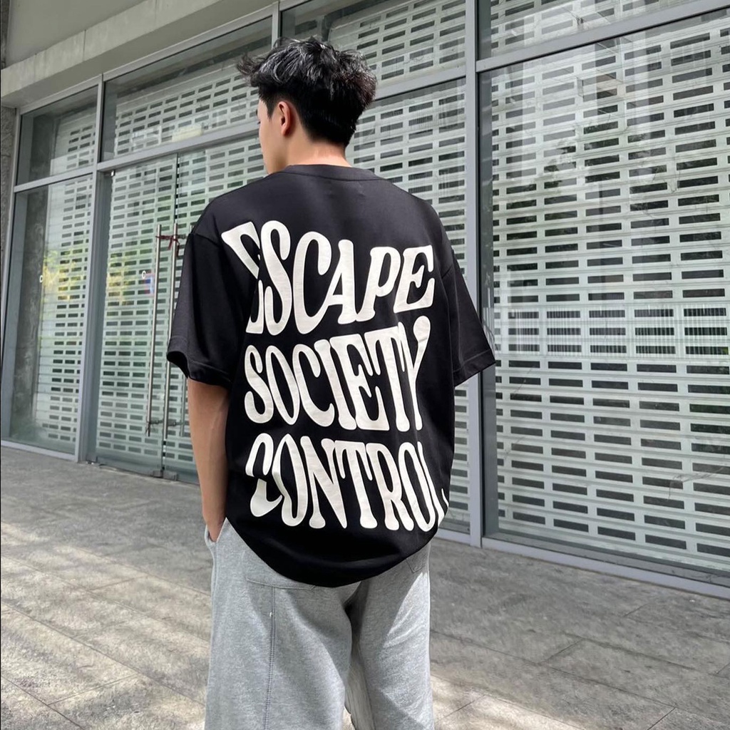 ÁO THUN ESCAPE TEE FORM OVERSIZE - 3 MÀU M/L/XL