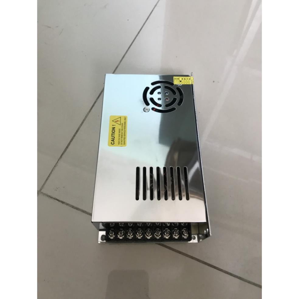 Nguồn 12v 30a vỏ nhôm có quạt tản nhiệt