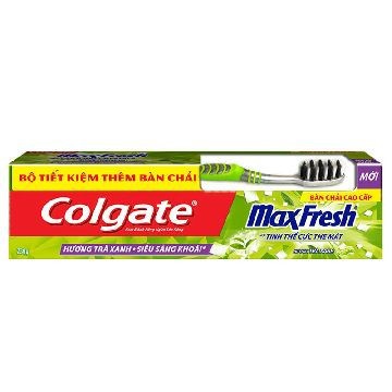 Kem Đánh Răng Colgate MaxFresh Hương Trà Xanh/ tinh thể the mát/ hương bạc hà 230G
