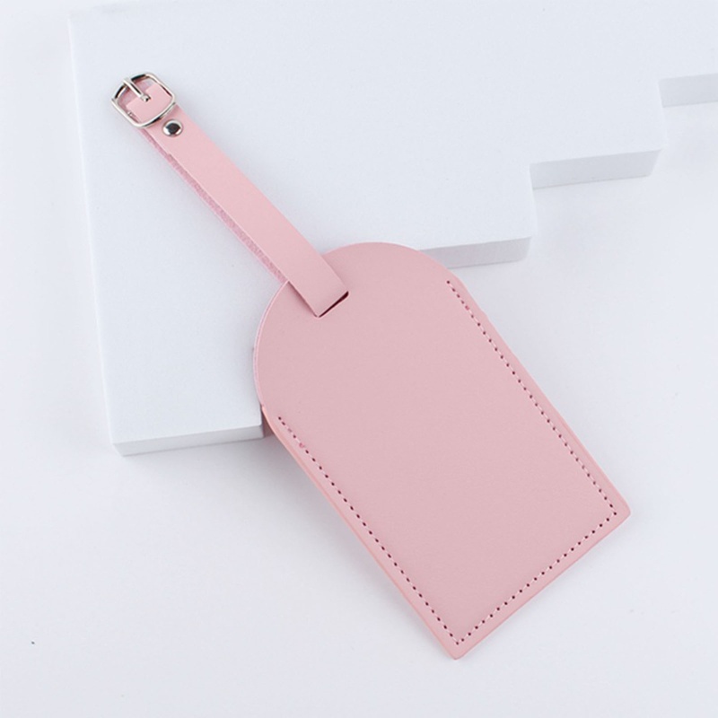 QQ Thẻ Đánh Dấu Riêng Tư Bằng Da PU Tiện Dụng Cho Hành Lý Du Lịch