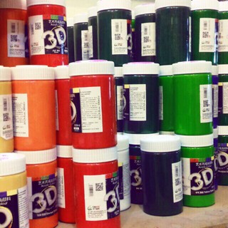 Sơn 3d và maries đầu ngựa và Acrylic colour