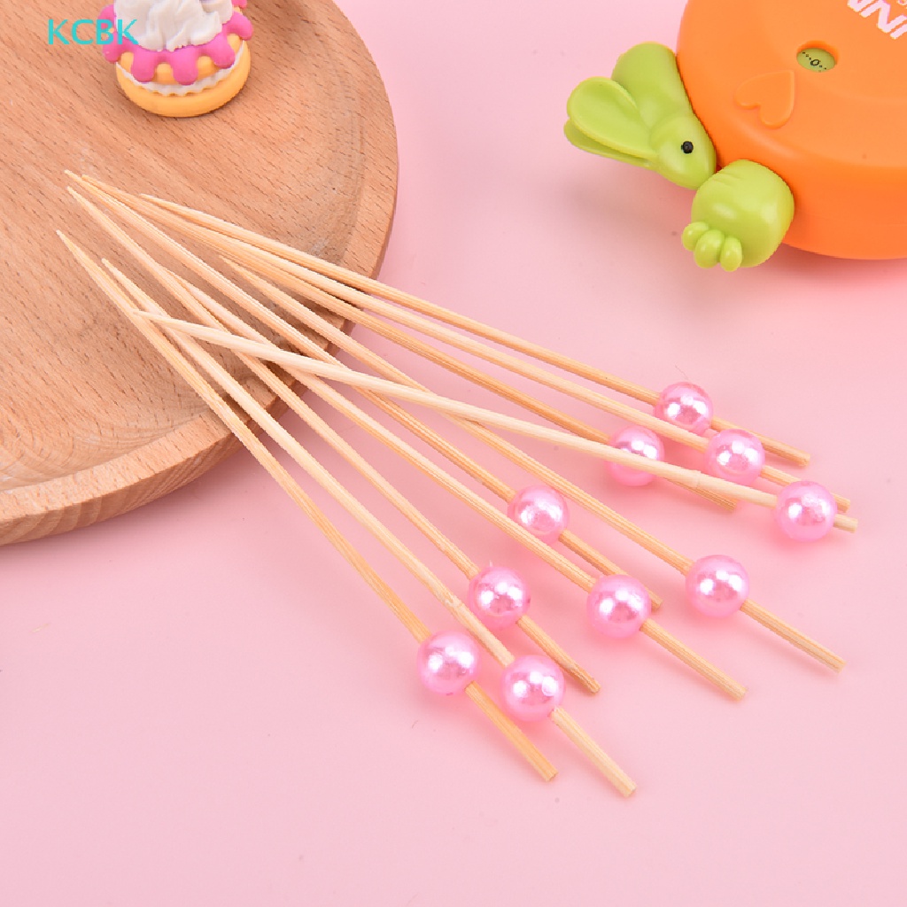 Set 100 Xiên Trái Cây / Thức Ăn Nhanh Bằng Thép Không Gỉ