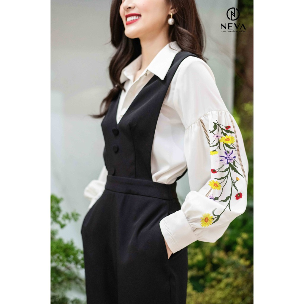 Jumpsuit yếm quần dài NEVA – 20F3W180179T011