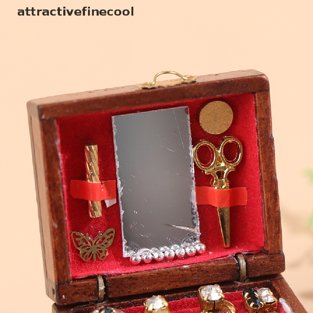 1 Hộp Đựng Trang Sức Mini Trang Trí Nhà Búp Bê