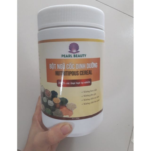 1kg - 2 hộp Bột Ngũ Cốc Cao Cấp ( 10 loại hạt )
