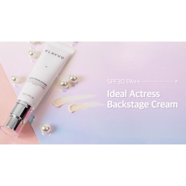[CÓ HÓA ĐƠN LOTTEDUTYFREE] Kem lót Klavuu IDEAL ACTRESS BACKSTAGE CREAM 30ml | BigBuy360 - bigbuy360.vn